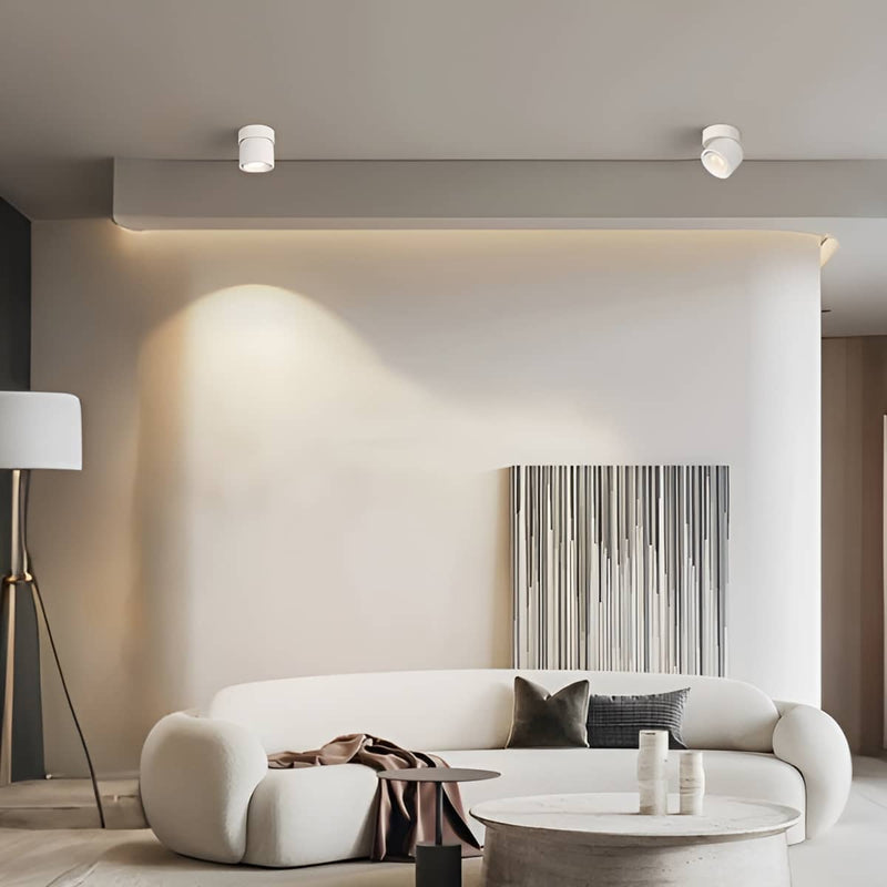 Kleiner LED-Deckenspot in Macaron-Farben