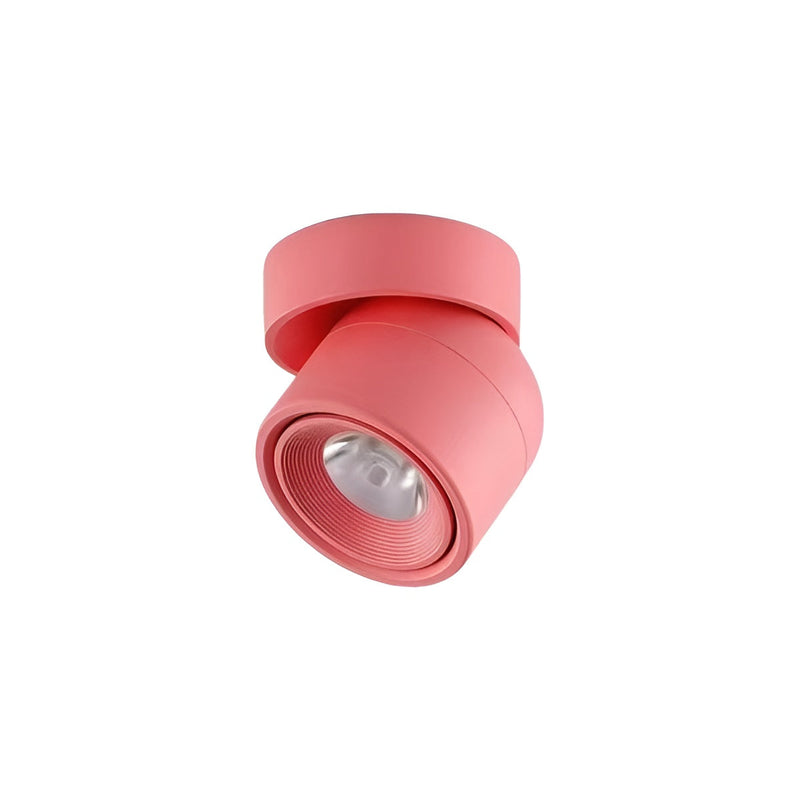 Kleiner LED-Deckenspot in Macaron-Farben