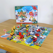 Spielzeug-Adventskalender mit 24 Türchen