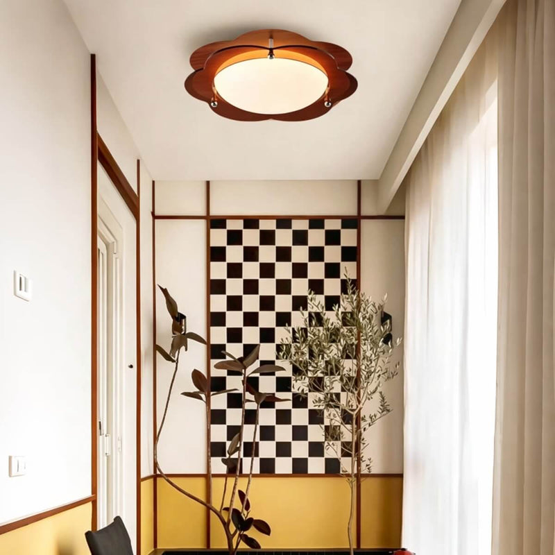 LED-Deckenleuchte im Mid-Century-Stil