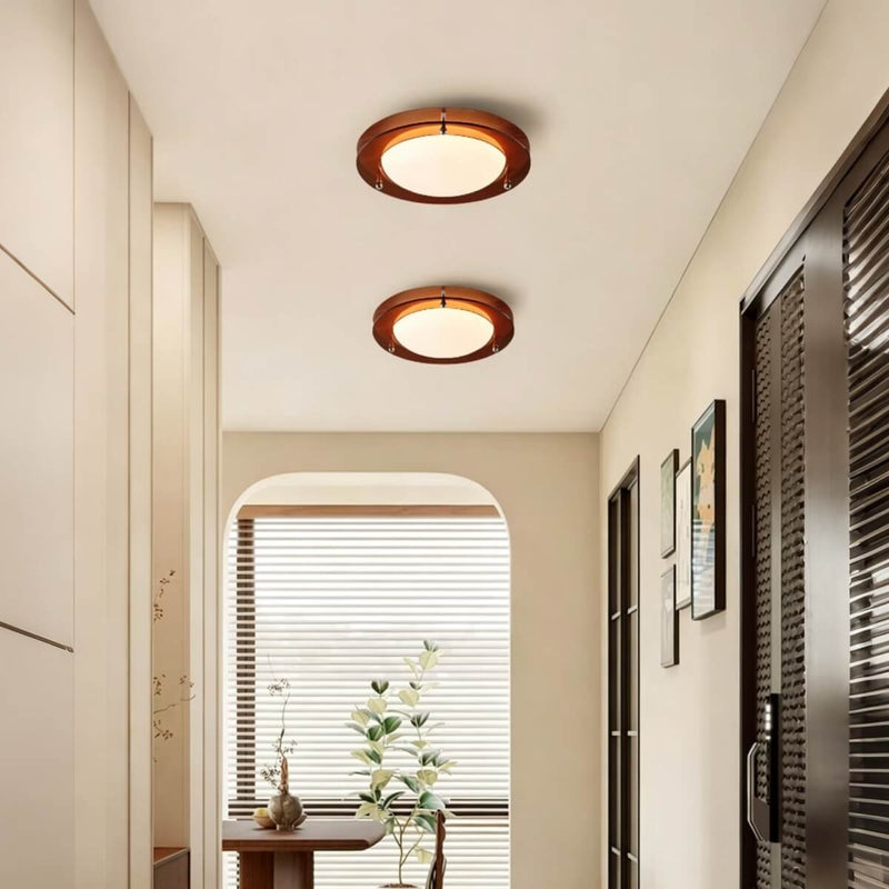 LED-Deckenleuchte im Mid-Century-Stil