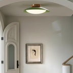 Mid-Century LED-Deckenleuchte mit Kuppelschirm