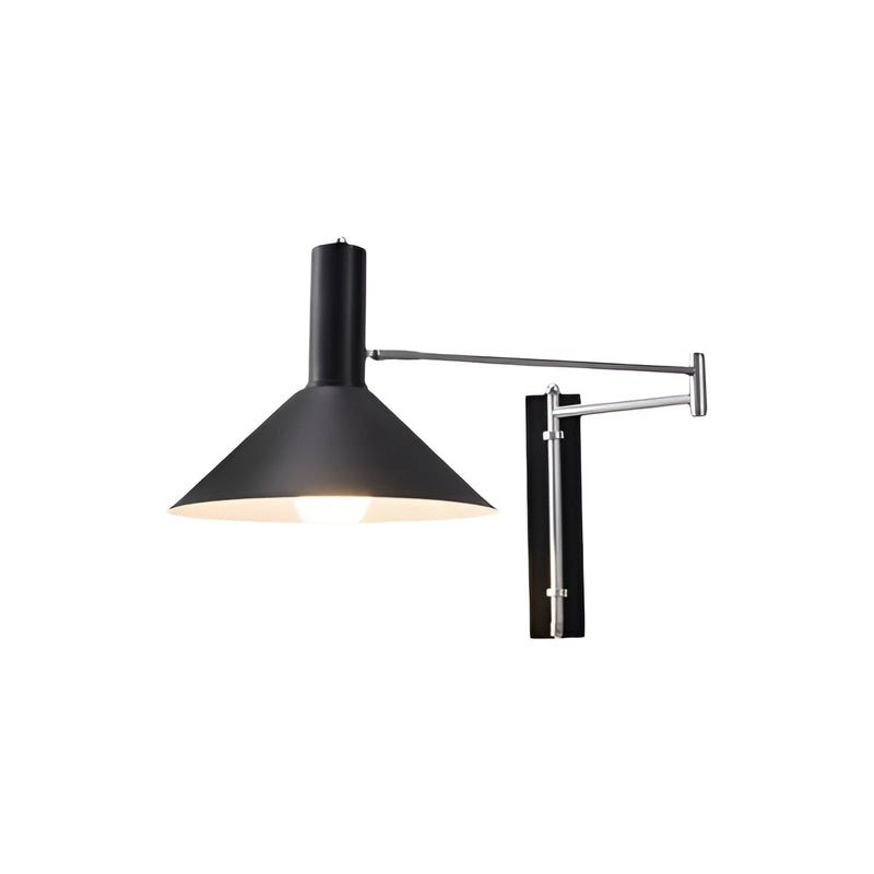 Wandleuchte mit Schwenkarm im Bauhaus-Stil