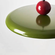 LED-Pendelleuchte in Scheibenform