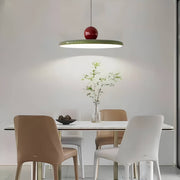 LED-Pendelleuchte in Scheibenform