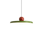 LED-Pendelleuchte in Scheibenform