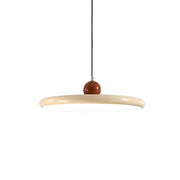 LED-Pendelleuchte in Scheibenform
