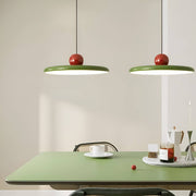 LED-Pendelleuchte in Scheibenform