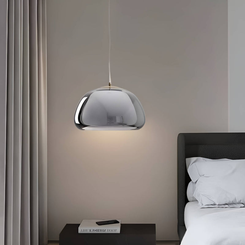 Pendelleuchte aus doppeltem Glas