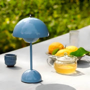 Kabellose Tischlampe im skandinavischen Blumentopf-Design