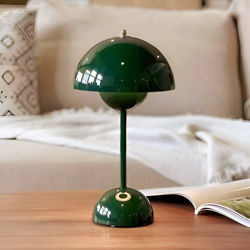 Kabellose Tischlampe im skandinavischen Blumentopf-Design