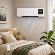 Heizen und Lüften mit einem Gerät an der Wand