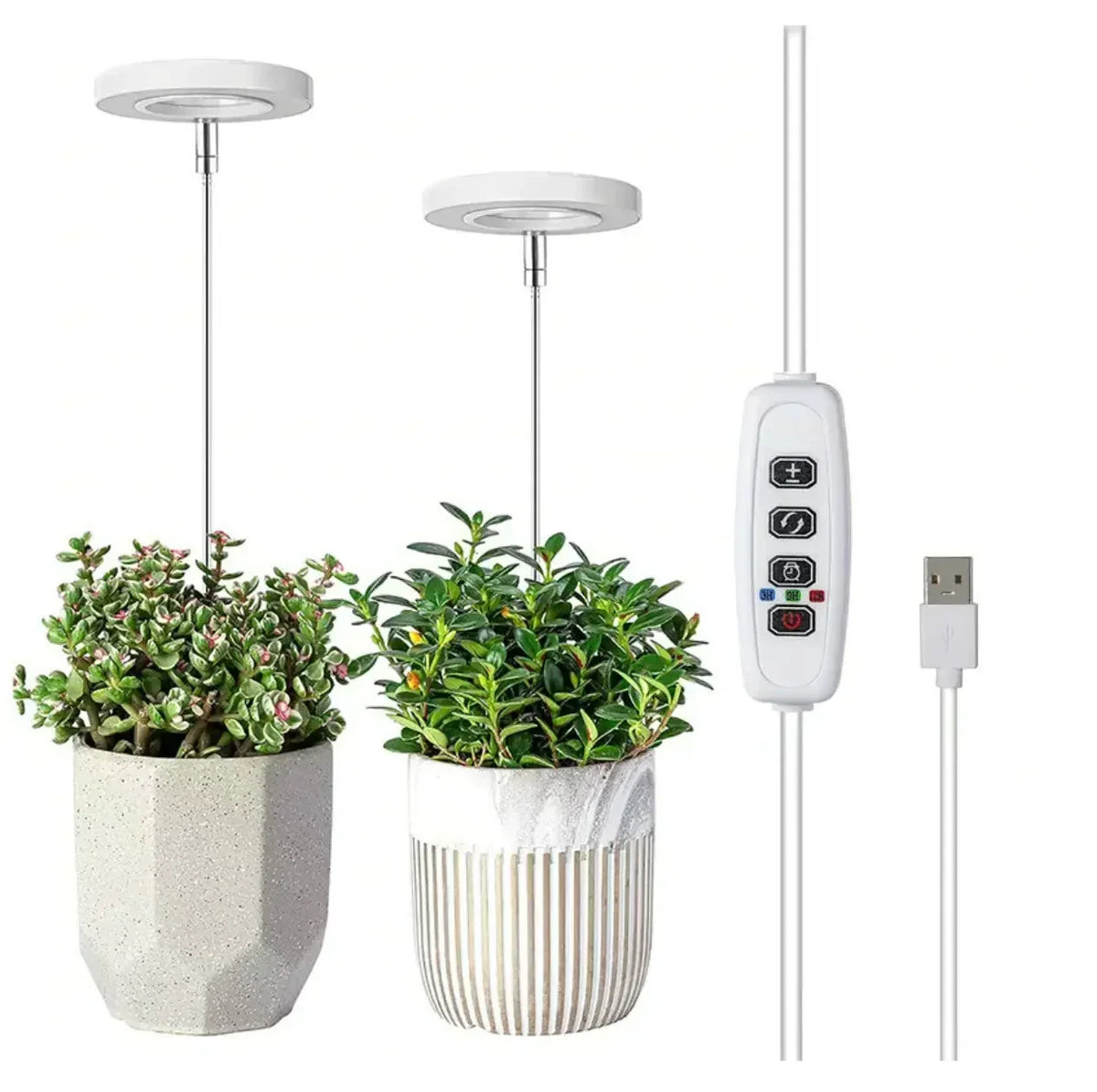 LED-Pflanzenlampe mit Timer für Zimmerpflanzen