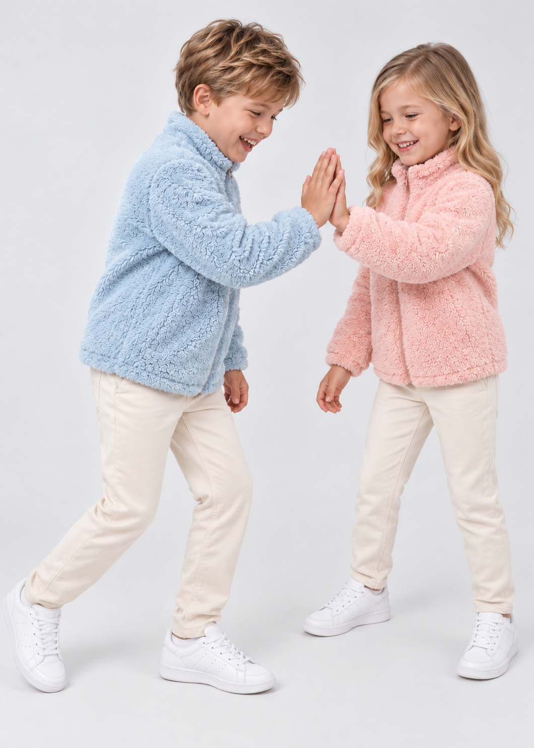Kuschelige Teddyjacke für Kinder