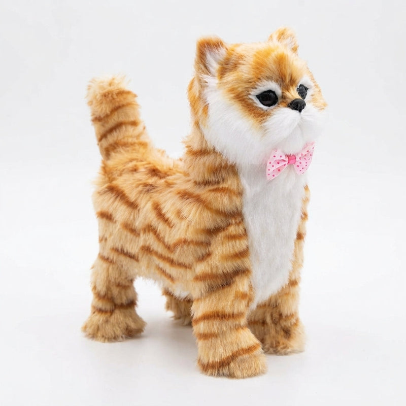Interaktive Plüsch-Roboterkatze für Kinder