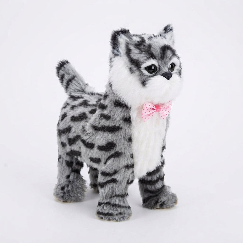 Interaktive Plüsch-Roboterkatze für Kinder