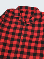 Herren-Flanell-Schlafanzug mit Karomuster