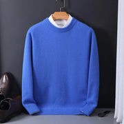 Weicher Herren-Strickpullover mit Rundhals