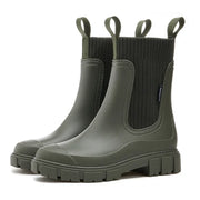 Wasserdichte Chelsea-Regenstiefel mit Komfortsohle