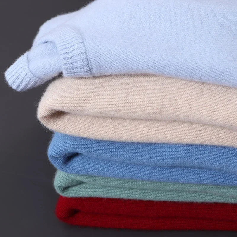 Weicher Herren-Strickpullover mit Rundhals