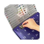 Edelstein-Adventskalender mit 24 Kristallen
