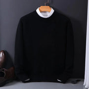 Weicher Herren-Strickpullover mit Rundhals
