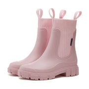 Wasserdichte Chelsea-Regenstiefel mit Komfortsohle