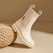 Wasserdichte Chelsea-Regenstiefel mit Komfortsohle