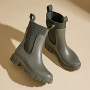 Wasserdichte Chelsea-Regenstiefel mit Komfortsohle