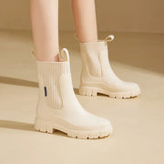 Wasserdichte Chelsea-Regenstiefel mit Komfortsohle