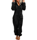Kuscheliger Damen-Onesie aus Teddyfleece