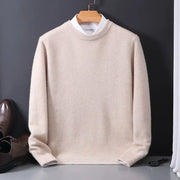 Weicher Herren-Strickpullover mit Rundhals