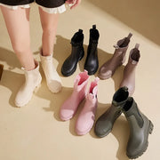 Wasserdichte Chelsea-Regenstiefel mit Komfortsohle