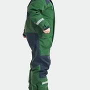 Warmer Kinder-Skioverall mit abnehmbarer Kapuze