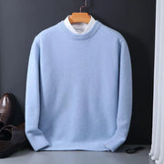 Weicher Herren-Strickpullover mit Rundhals