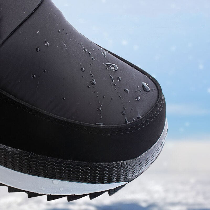 Warm gefütterte Schneestiefel für Damen