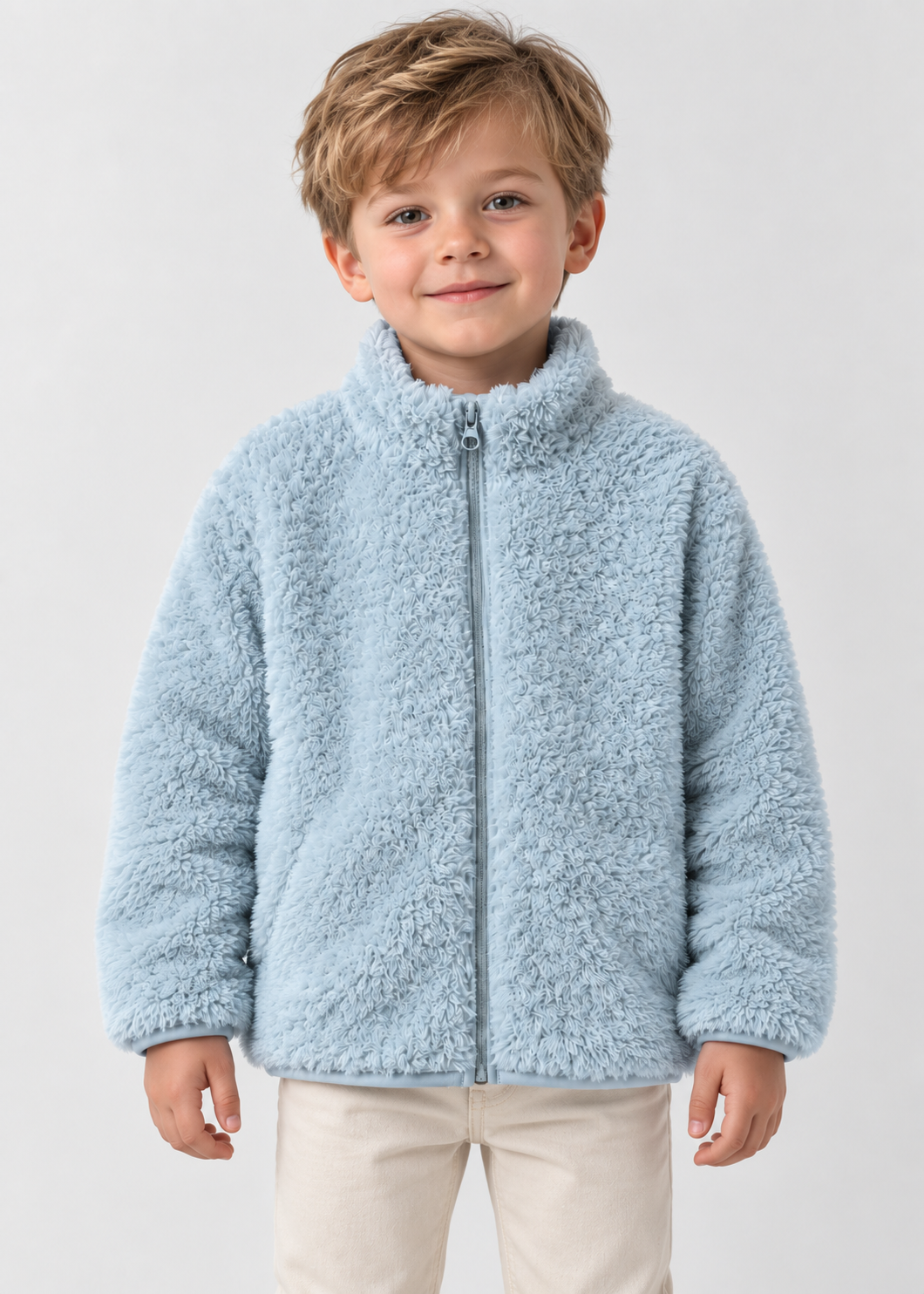 Kuschelige Teddyjacke für Kinder