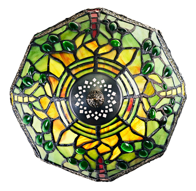 Handgefertigte Tiffany-Lampe mit Libellen