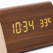 Timewood  - Digitaler Wecker Zeit Ablesen