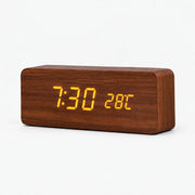 Timewood  - Digitaler Wecker Zeit Ablesen