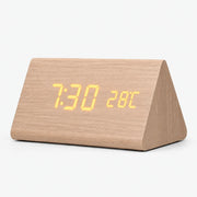 Timewood  - Digitaler Wecker Zeit Ablesen