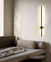 Lineare LED-Wandleuchte, um 360° drehbar