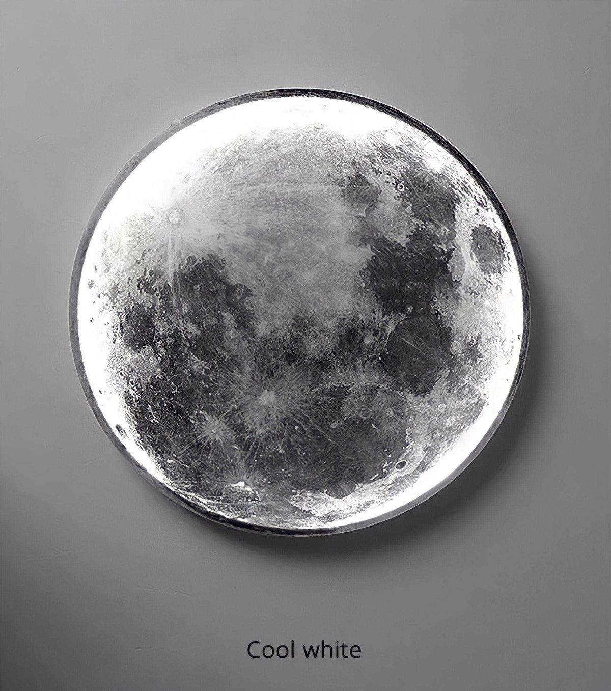 LED-Wandleuchte mit Mond-Motiv