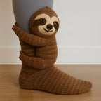 Kuschelsocken mit 3D-Tier