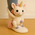 Kuschelsocken mit 3D-Tier