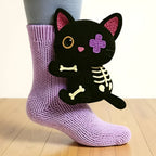 Kuschelsocken mit 3D-Tier