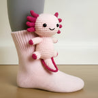 Kuschelsocken mit 3D-Tier