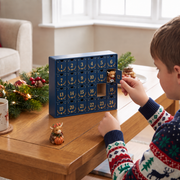 Adventskalender mit 24 Highland-Rindern