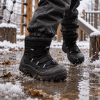 Wasserabweisende Kinder-Barfuß-Winterstiefel