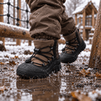 Wasserabweisende Kinder-Barfuß-Winterstiefel